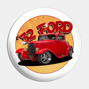 1932 Ford Coupe Hot Rod Pin