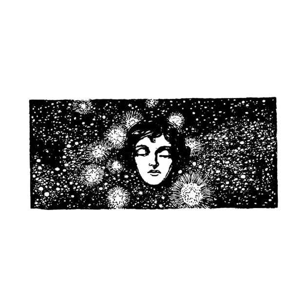 Cosmic Woman by WAITE-SMITH VINTAGE ART