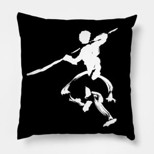 kungfu - stickfighter Pillow