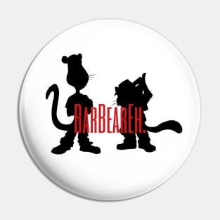 BarBearEh. interactive Shirt Pin