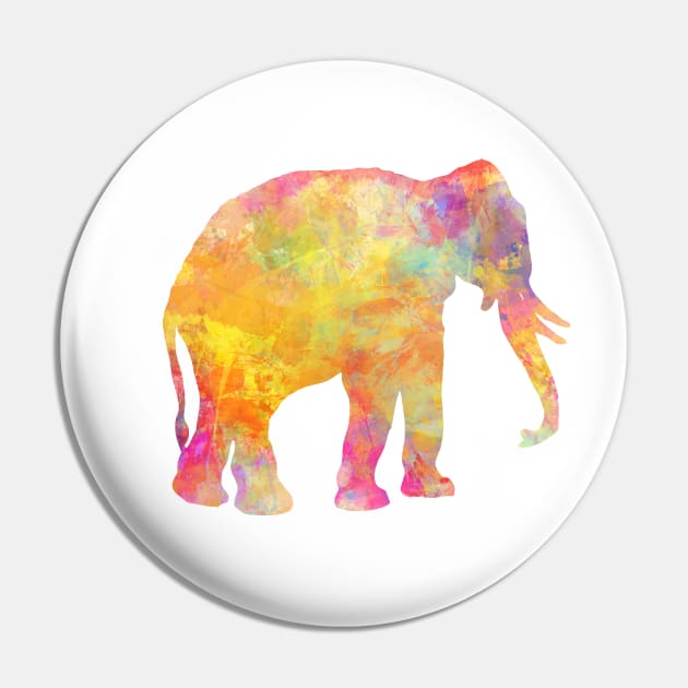 Orange elephant #elephant Pin by JBJart