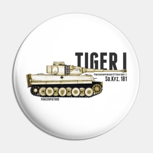 Tiger I Late Tiger Tank Pin