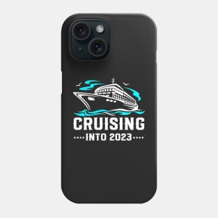 Cruising Into 2023 Yacht Phone Case