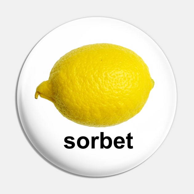 Lemon sorbet Pin by Tshirtmoda