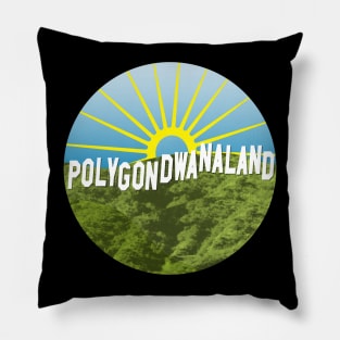 King Gizzard and the Lizard Wizard Polygondwanaland Hollywood sign Pillow