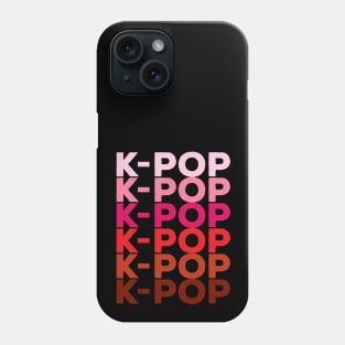 K-POP Red repetition from WhatTheKpop Phone Case