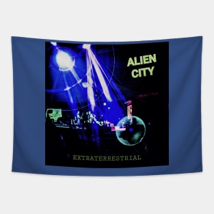 Extraterrestrial by ALIEN CITY Tapestry