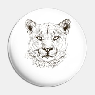 Cougar Pin