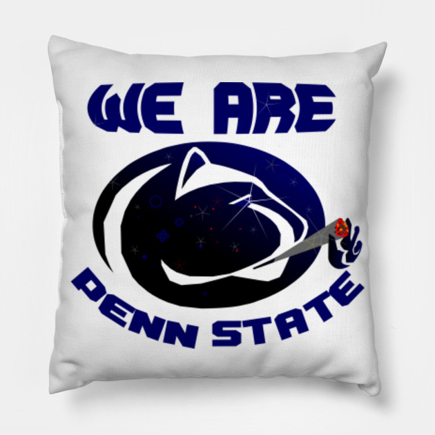We Are Penn State Penn State Pillow Teepublic