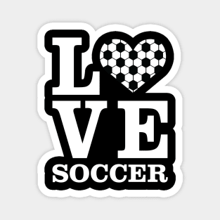 Love Soccer / Football Magnet