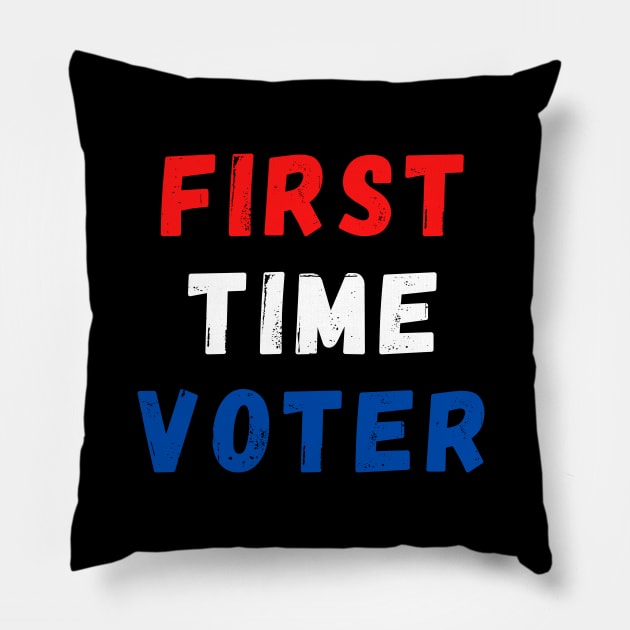 First Time Voter Pillow by KoreDemeter14