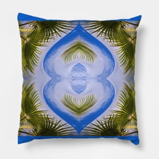 Palms 8 Abstract Pillow