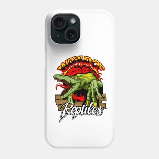 Lizard world of reptiles Phone Case