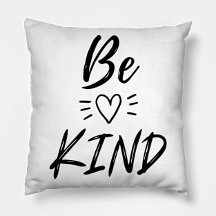 Be Kind Heart Pillow