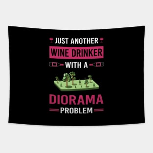 Wine Drinker Diorama Dioramas Tapestry