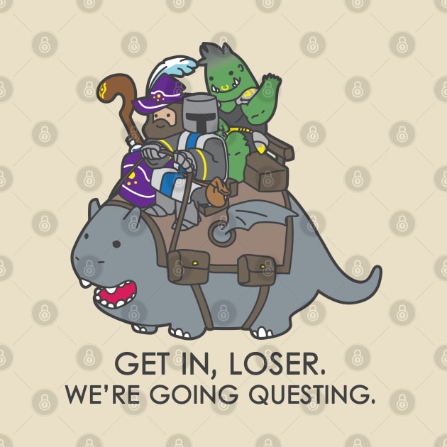 Get in, Loser. We're going questing. - Light Colors by CVDesign