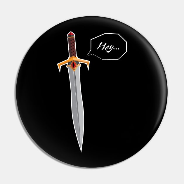 Sentient Sword Pin by thehousekat