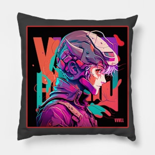 Cyberpunk Demon Pillow