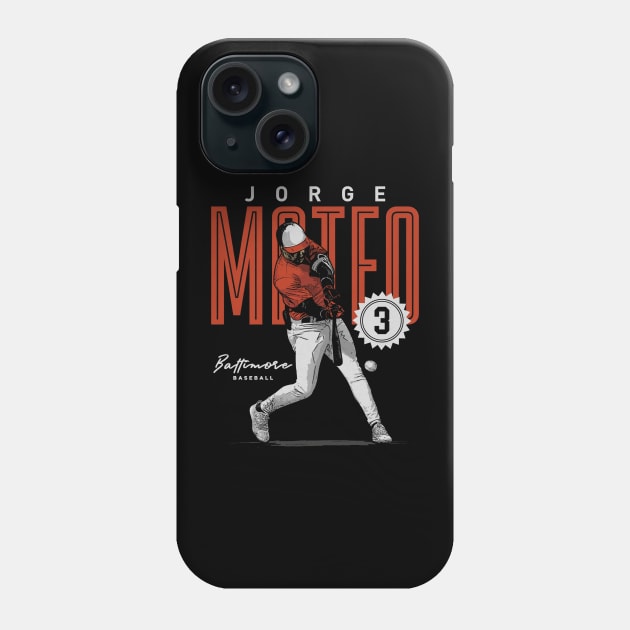 Jorge Mateo Baltimore Card Phone Case by Jesse Gorrell