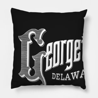 Vintage Georgetown, DE Pillow