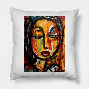 Clara la boheme Pillow