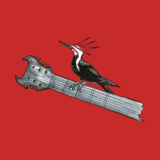 Punk Rock Woodpecker T-Shirt