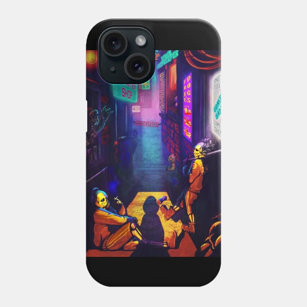 Monster town Phone Case by ZlaGo