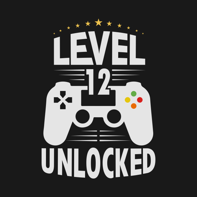 12th birthday gifts, 12th birthday boys, 12th birthday girls, level 12  unlocked, funny 12 years old video gamer shirt - 12th Birthday Gifts -  Hoodie | TeePublic