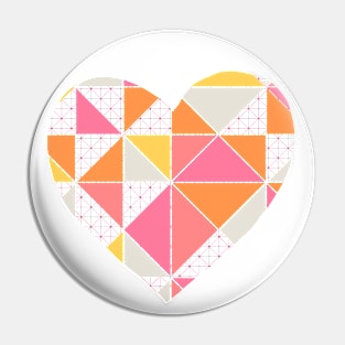 Girly Geometry Pin