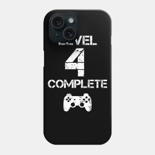 Level 4 Complete T-Shirt - Celebrate 4th Wedding - Gift Phone Case
