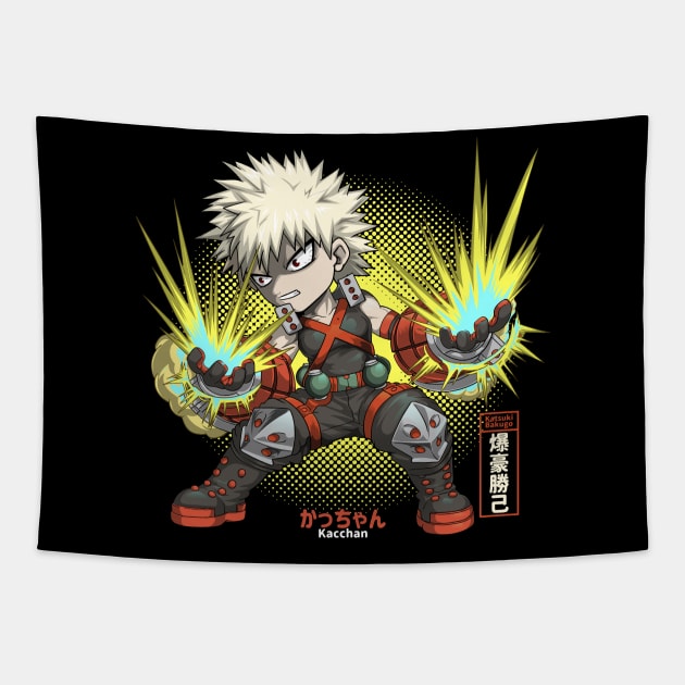 Bakugo FUN Fanart Tapestry by Wagum Std