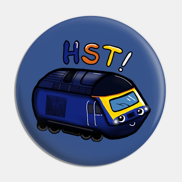 HST Class 43 Train Pin by Traintacular