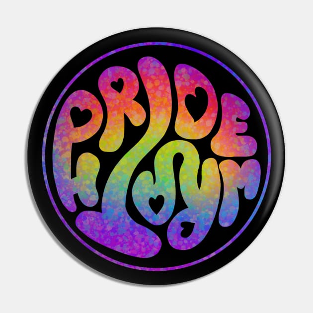 Pride and Wrath (Gay Pride Edition) Pin by Labrattish