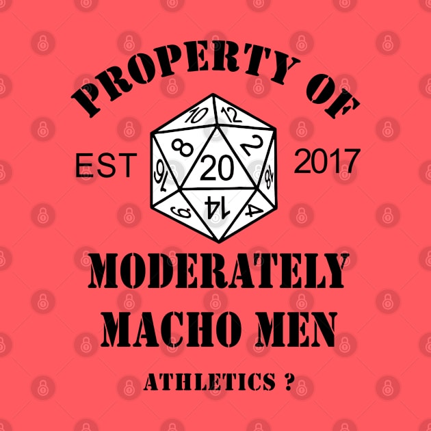 Moderately Macho Men - Athletics? by mennell