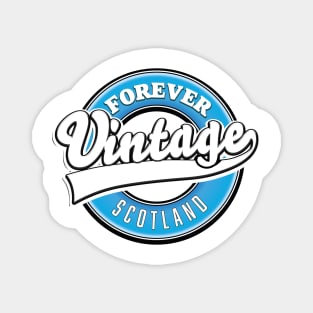 forever vintage Scotland logo Magnet