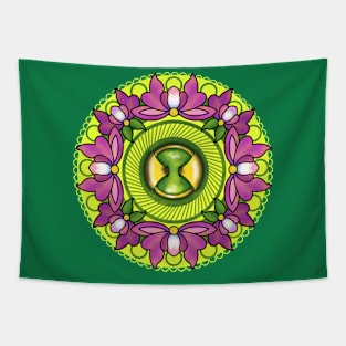 Flower Mandala Tapestry