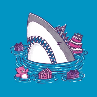 Birthday Princess Shark T-Shirt