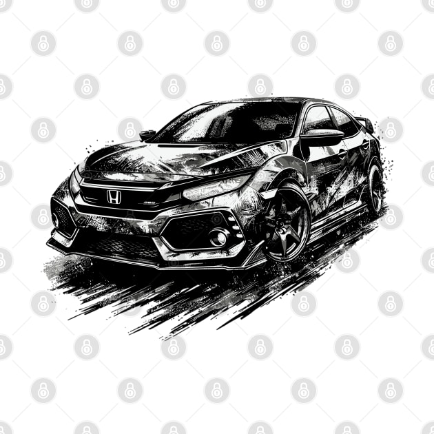 Honda Civic by Vehicles-Art