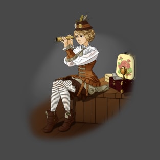 Steampunk Girl T-Shirt