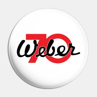 Weber 70th Front Only Pin