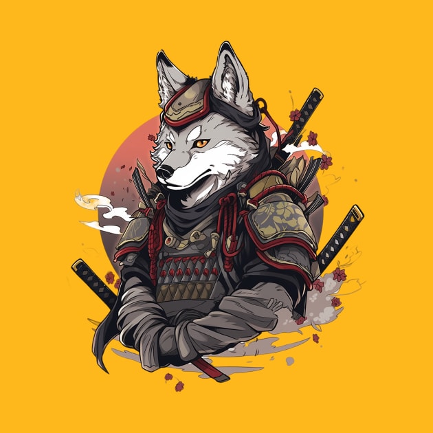 samurai dog by fancy ghost