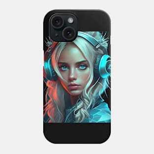 Techno Girl Phone Case