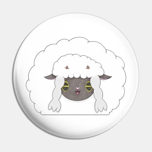 Happy Sheep Pin