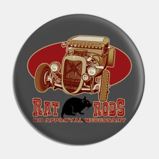 Rat Rods Pin