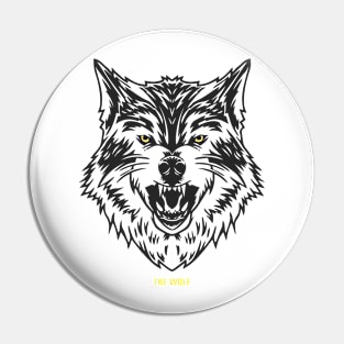 the wolf Pin