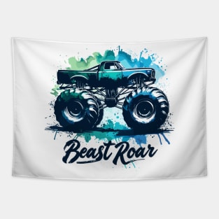 Monster Truck Tapestry