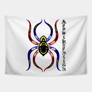 Asabikeshiinh (spider) Polyamorous Pride Tapestry