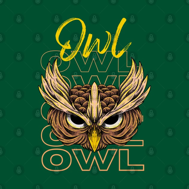 OWL | Wear your favorite wild bird by ColorShades