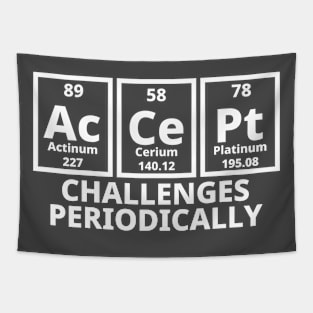 Accept Challenges Periodically Tapestry