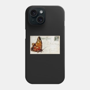 Butterfly Postcard Phone Case